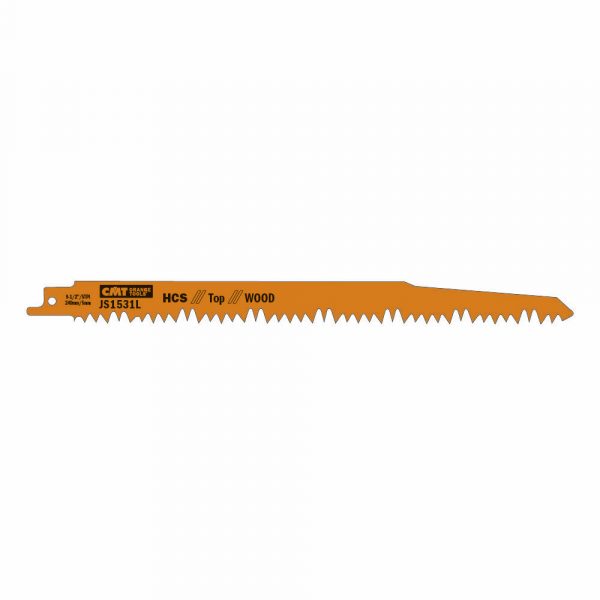 CMT JS1531L-5 - 5 RECIP SAW BLADES FOR WOOD (HCS) 10"x5TPI