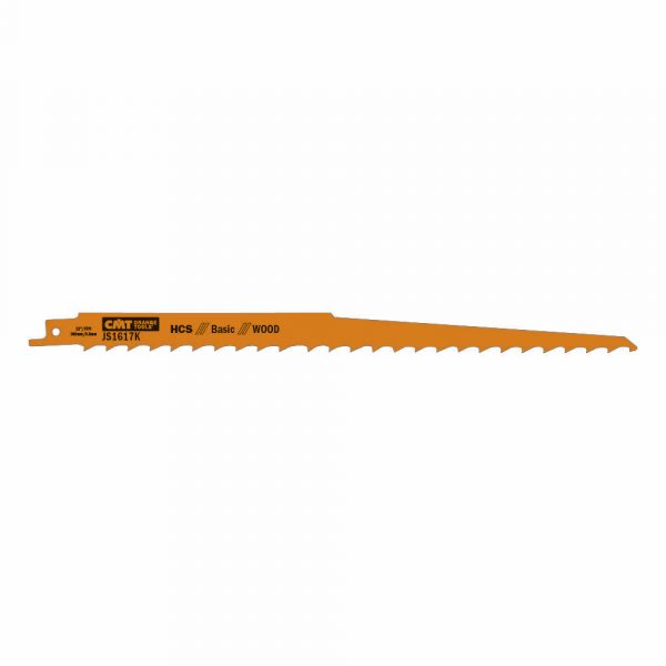 CMT JS1617K-5 - 5 RECIP SAW BLADES FOR WOOD (HCS) 12"x3TPI