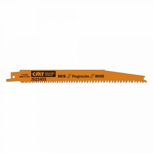 CMT JS2345X-5 - 5 RECIP SAW BLADES FOR WOOD (HCS) 8"x6-10TPI