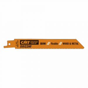 CMT JS922HF-5 - 5 RECIP SAW BLADES FOR WOOD/METALS (BIM) 6"x10TPI