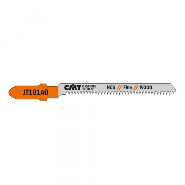 CMT JT101AO-5 - 5 JIG SAW BLADES HCS 3"x20TPI (WOOD/CURVE/FINE)