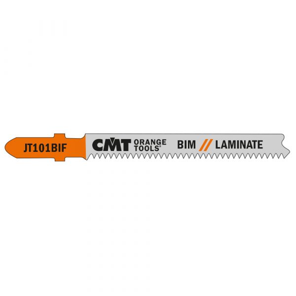 CMT JT101BIF-5 - 5 JIG SAW BLADES BIM 3-1/4"x15TPI (LAMINATE/STRAIGHT/FINE)