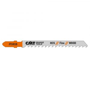 CMT JT101D-5 - 5 JIG SAW BLADES HCS 4"x6TPI (WOOD/STRAIGHT/FINE)