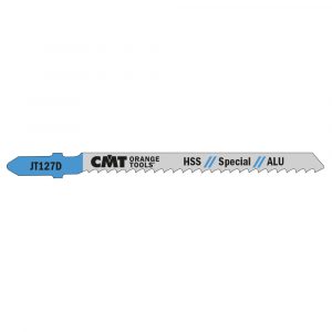 CMT JT127D-5 - 5 JIG SAW BLADES HSS 4"x8TPI (ALUMINIUM/STRAIGHT/FINE)