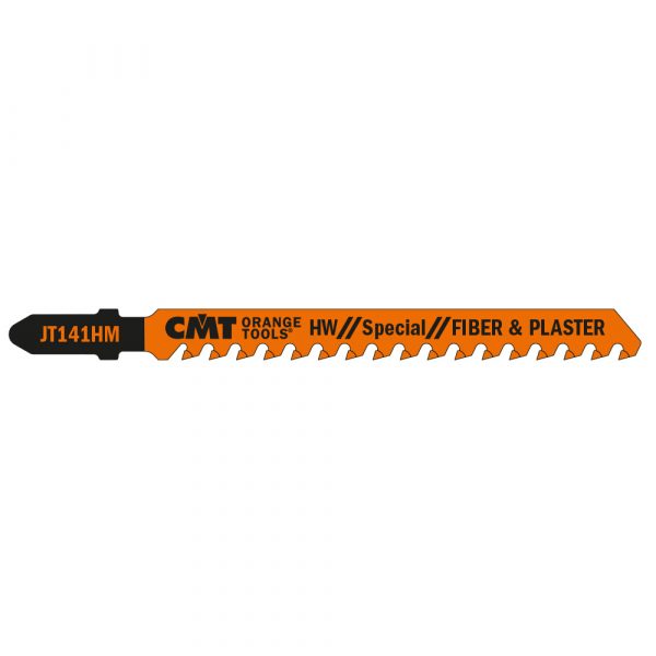 CMT JT141HM-3 - 3 JIG SAW BLADES HM 4"x6TPI (FIBERCEMENT & FIBERPLASTER)