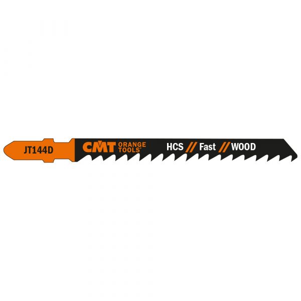 CMT JT144D-100 - 100 JIG SAW BLADES HCS 4"x6TPI (WOOD/STRAIGHT/COARSE)