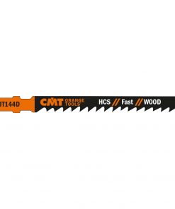 CMT JT144D-5 - 5 JIG SAW BLADES HCS 4"x6TPI (WOOD/STRAIGHT/COARSE)