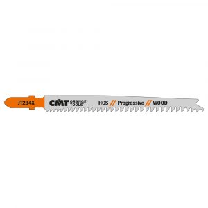CMT JT234X-5 - 5 JIG SAW BLADES HCS 4-1/2"x8-12TPI (WOOD/THIN/THICK)