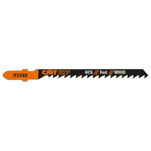 CMT JT244D-5 - 5 JIG SAW BLADES HCS 4"x6TPI (WOOD/CURVE/RAW)