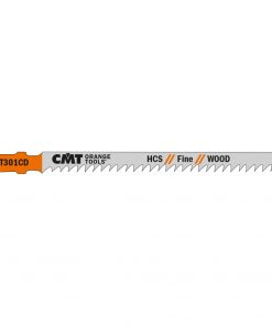 CMT JT301CD-5 - 5 JIG SAW BLADES HCS 4-1/2"x8TPI (WOOD/STRAIGHT/FINE)