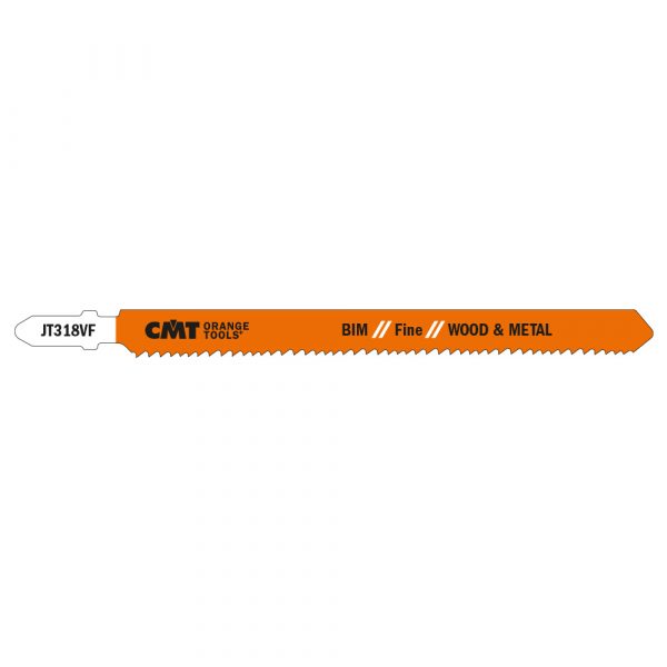 CMT JT318VF-5 - JIG SAW BLADES MULTI-PURPOSE HSS 5-1/4" TPI 10-15