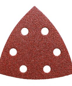 CMT OMA30040-X10 - 3-5/8" ALUMINIUM-OXIDE DELTA SANDPAPER FOR WOOD, PERFORATED