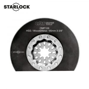 CMT OMF106-X1 - 3-3/8" HSS RADIAL SAW BLADE FOR WOOD & METAL SL