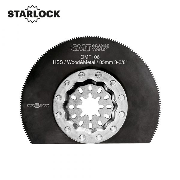 CMT OMF106-X5 - 3-3/8" HSS RADIAL SAW BLADE FOR WOOD & METAL SL