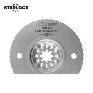 CMT OMF113-X5 - 3-3/8" HCS RADIAL SAW BLADE FOR SOFT MATERIALS SL