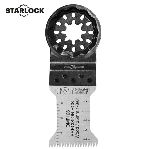 CMT OMF126-X5 - 1-3/8" HCS PRECISION CUT, JAPANESE TOOTHING FOR WOOD. LONG LIFE SL