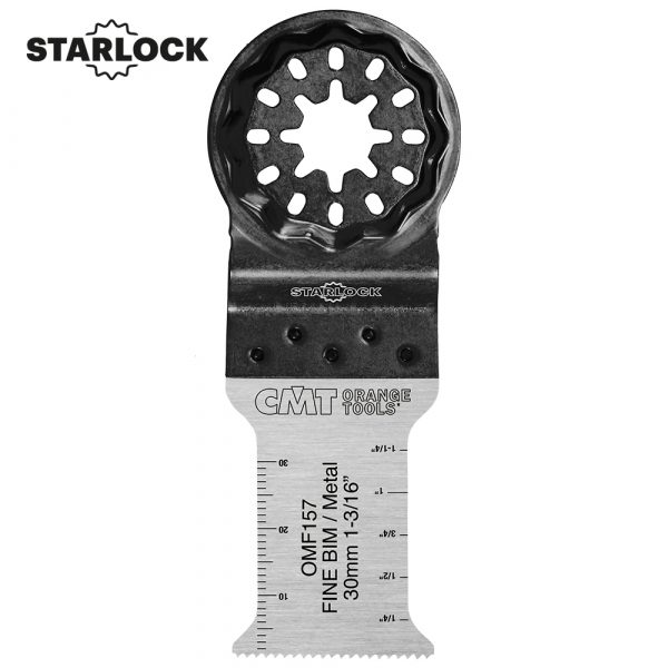 CMT OMF157-X1 - 1-3/16" BIM PLUNGE AND FLUSH-CUT FOR METAL. FINE CUT SL