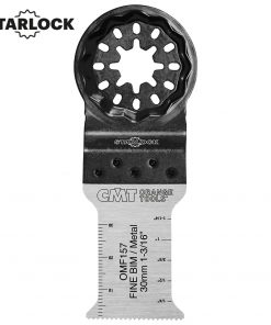 CMT OMF157-X5 - 1-3/16" BIM PLUNGE AND FLUSH-CUT FOR METAL. FINE CUT SL