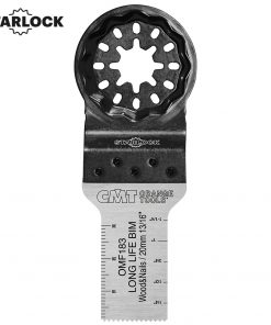 CMT OMF183-X1 - 13/16" BIM PLUNGE AND FLUSH-CUT FOR WOOD AND NAILS. LONG LIFE SL
