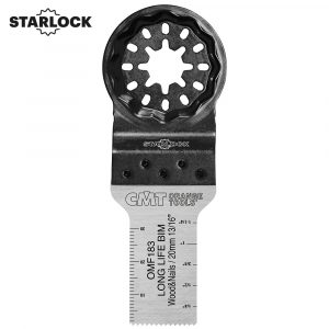 CMT OMF183-X50 - 13/16" BIM PLUNGE AND FLUSH-CUT FOR WOOD AND NAILS. LONG LIFE SL
