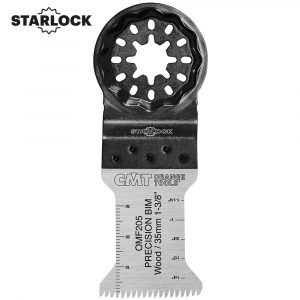 CMT OMF205-X1 - 1-3/8" BIM PRECISION CUT, JAPANESE TOOTHING FOR WOOD. LONG LIFE SL