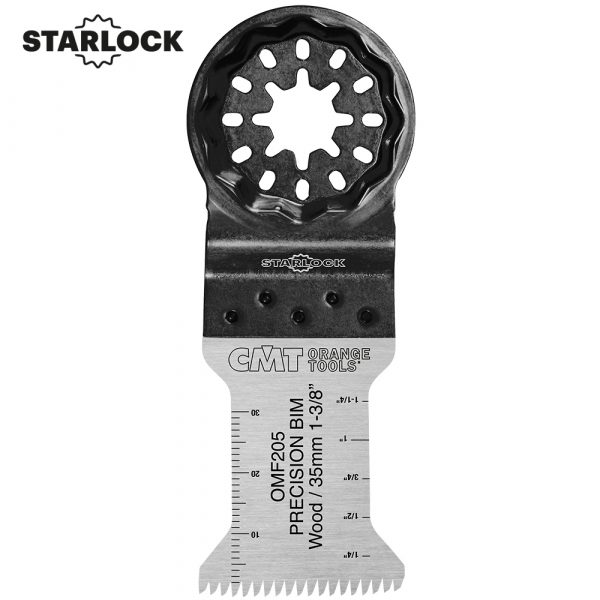 CMT OMF205-X1 - 1-3/8" BIM PRECISION CUT, JAPANESE TOOTHING FOR WOOD. LONG LIFE SL