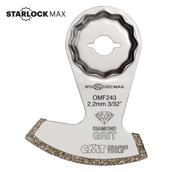 CMT OMF243-X1 - 2-3/8" DIAMOND COATED EXTRA-LONG LIFE SEGMENT SAW BLADE SLM