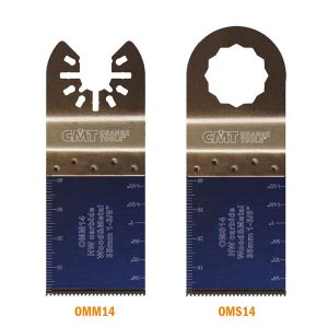 CMT OMM14-X1 - 1-3/8" EXTRA-LONG LIFE PLUNGE AND FLUSH-CUT FOR WOOD AND METAL