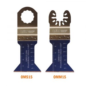 CMT OMM15-X1 - 1-3/4" PLUNGE AND FLUSH-CUT FOR WOOD AND METAL