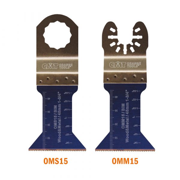 CMT OMM15-X5 - 1-3/4" PLUNGE AND FLUSH-CUT FOR WOOD AND METAL