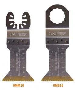 CMT OMM16-X5 - 1-3/4" EXTRA-LONG LIFE PLUNGE AND FLUSH-CUT FOR WOOD AND METAL
