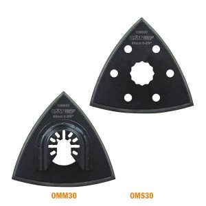 CMT OMM30-X1 - 3-5/8" DELTA SANDING PAD, PERFORATED