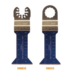 CMT OMM35-X5 - 1-21/32" BIM Plunge and Flush for Wood&Metal 18 TPI (5 pcs)