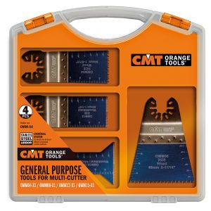 CMT OMM-X4 - 4-PC OSCILLATING MULTITOOLS SET