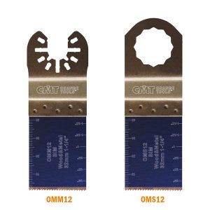CMT OMS12-X5 - 1-1/4" PLUNGE AND FLUSH-CUT FOR WOOD AND METAL