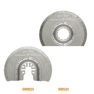 CMT OMS23-X1 - 3-7/16" DIAMOND COATED EXTRA-LONG LIFE RADIAL SAW BLADE
