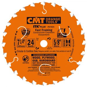 CMT P06018 - ITK-PLUS FAST FRAMING 6-1/2"x18x5/8" BORE