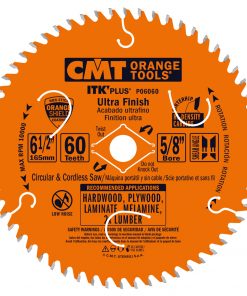 CMT P06060 - ITK-PLUS FINE-FINISH 6-1/2"x60x5/8"BORE