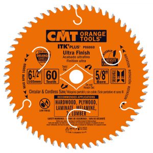 CMT P06060 - ITK-PLUS FINE-FINISH 6-1/2"x60x5/8"BORE