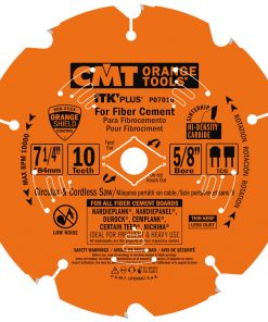CMT P07010 - FIBERCEMENT BLADE 7-1/4"X10X5/8" (Clamshell)