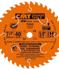 CMT P07040-X10 - ITK-PLUS FINISH 7-1/4"x40x5/8" (Bulk, min 10 pcs.)