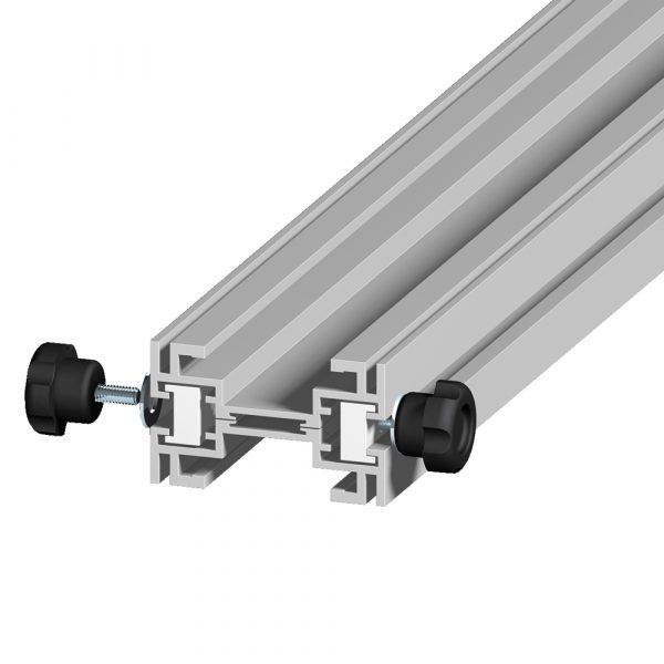 CMT PGC-B2B - ALUMINUM BACK-TO-BACK CONNECTORS (8 PCS)
