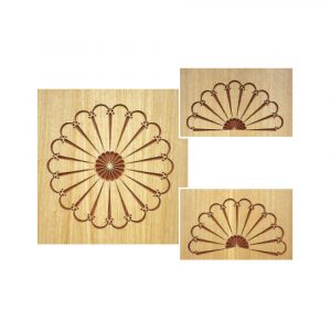 CMT RCS-802 - ROSETTE TEMPLATE SM. SPANISH