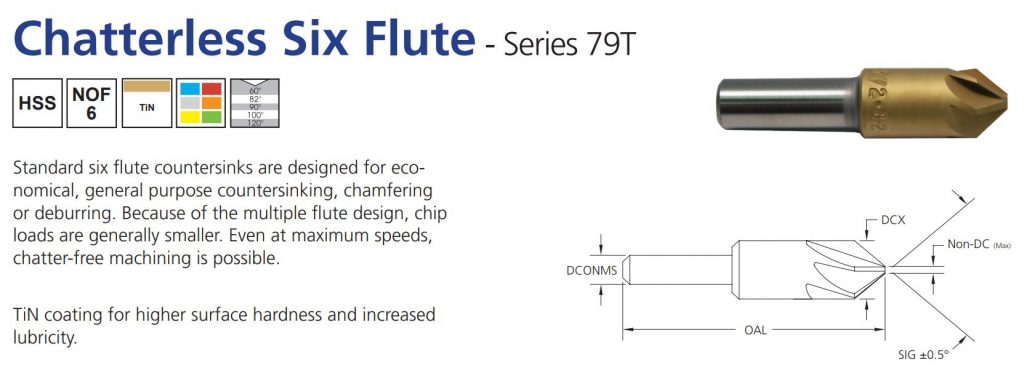 Chatterless Six Flute - Series 79T