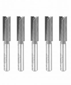 Amana 45214-5 5 Pack - 5/16 x 1" 2FL Straight Plunge Router Bit 1/4" Shank
