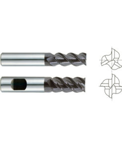 YG1-95069 - 5/8 x 5/8 x 1-1/4  x 3-1/2 - 3 Flute Regular Length 50 Deg Helix Jet-Power Carbide