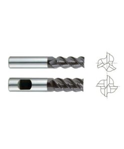 YG1-95115 - 7/16 x 7/16 x 1 x 2-3/4 - 3 Flute Regular Length 50 Deg Helix Jet-Power Carbide