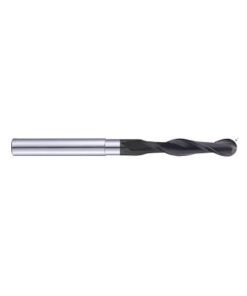 YG1-99973 - 3/16 x 3/16 x 1-1/8 x 2 x 4 - 2 Flute Long Length Ball Nose Diamond Coated Carbide