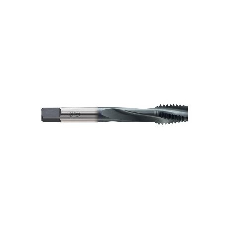 YG1-B5162 - 4 - 40, H2 - 3 Fluted Slow Spiral Fluted Modified Bottoming Ticn-Coated For Titanium Alloys & Nickel Base Alloys Upto 44Hrc