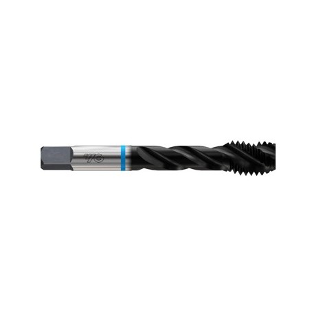 YG1-BI163 - 4 - 40, H3 - 2 Fluted Spiral Fluted Modified Bottoming Super Hss Hardslick Coated For Steel & Stainless Steels Upto 35Hrc